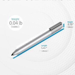 Stylus HP Spectre x360 / Envy / Pavilion Silver Active Pen - NWT